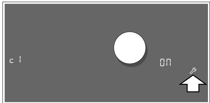 GAGGENAU Cl 272 - Pour accéder aux réglages de base : - 1