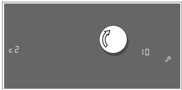 GAGGENAU Cl 272 - Pour accéder aux réglages de base : - 2