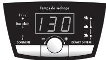 VEDETTE VSF 853 - Programmation d'un cycle de sechage manuel - 2