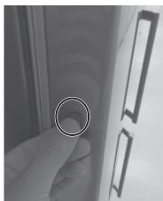 SAMSUNG RB34J3515S9 - REVERSING THE DOOR (OPTIONAL) - 20