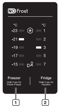 SAMSUNG RB34J3515S9 - UTILISATION DU PANNEAU DE COMMANDE - 2