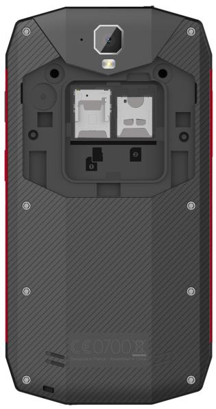 CROSSCALL TRERRER M1 CORE NOIR - Remise en place du cache batterie - 1