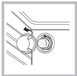 HOTPOINT C35SG1 - Remplacement de l'ampoule déclairage du four - 1