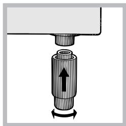 HOTPOINT C35SG1 - Nivellement - 2