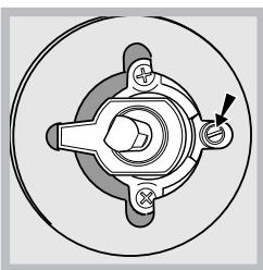 HOTPOINT C35SG1 - Réglage des minima des brûleurs du plan de cuisson : - 1