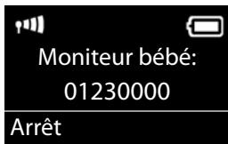 GIGASET E560 - Activer et régler le babyphone - 1