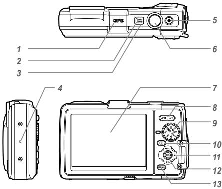 OLYMPUS KiT TG-830 - Nomenclature des pieces - 4