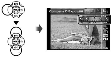 OLYMPUS KiT TG-830 - Utilisation du menu fonction - 1