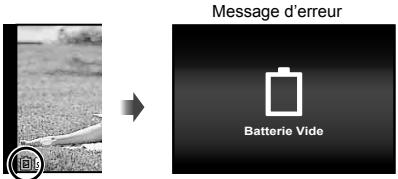 OLYMPUS KiT TG-830 - Quand faut-il remplacer la batterie? - 1