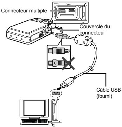 OLYMPUS KiT TG-830 - Connexion à un ordinateur - 1