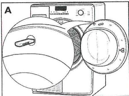 WHIRLPOOL AZB 8681 BLANC - Réversibilité de la porte - 1