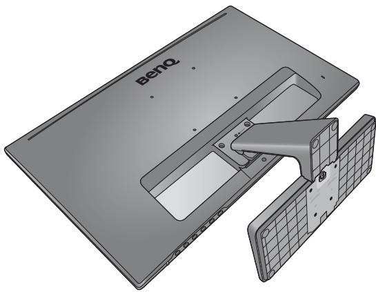 BENO GC2870H - Fixez la base du moniteur. - 8