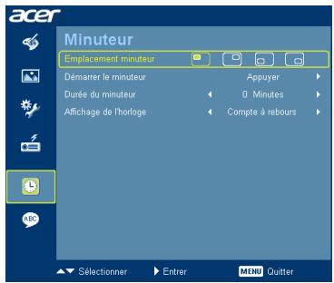 ACER H9500BD - Minuteur - 1