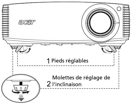 ACER H9500BD - Monter/baiser l'image: - 1