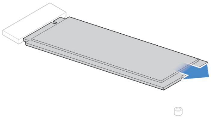 LENOVO V550-22ICB - Remplacement du disque SSD m.2 - 1