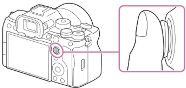 SONY alpha7siii - Utilisation du/selecteur multidirectionnel - 1