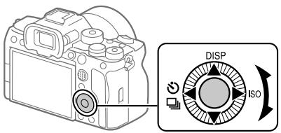 SONY alpha7siii - Utilisation de la molette de commande - 1