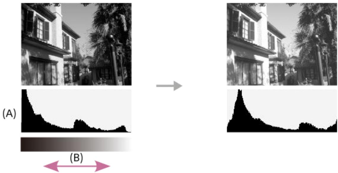 SONY alpha7siii - Comment lore l'histogramme - 1
