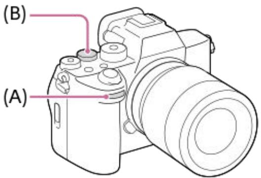 SONY alpha7siii - Utilisation du sélecteur avant et du sélecteur arrêté - 1