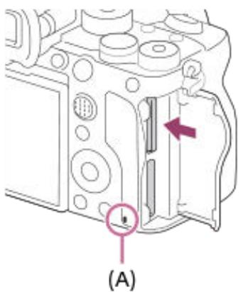 SONY alpha7siii - Pour-retirer la carte mémoire - 1