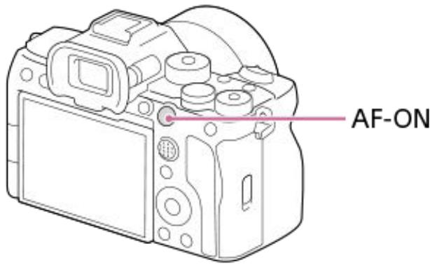 SONY alpha7siii - Utilisation du bouton AF-ON - 1