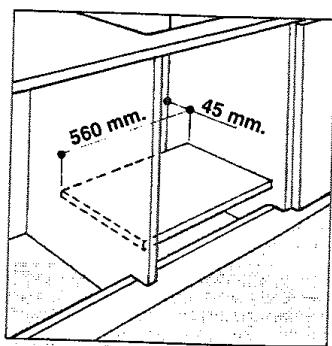 ARISTON FD 979.2/E AZ - Installation des jours à encastrer - 4