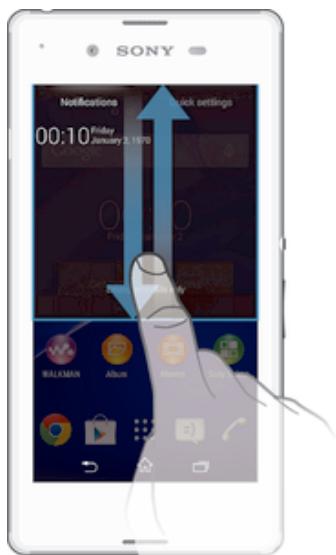 SONY XPERIA E3 BRONZE - États et notifications - 1
