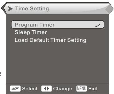 PROLINE DFV 14S - Réglage du minuteur - 1