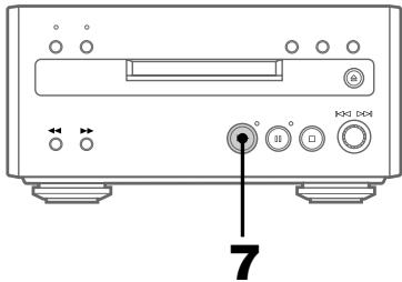 SONY MDS-SP55 - Enregistrement des plages dans le même ordre que sur le MD original - 1
