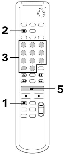 SONY MDS-SP55 - Création d'un programme de lecture d'un MD — Lecture programmée - 1