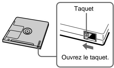 SONY MDS-SP55 - Protection d'un MD enregistré - 1