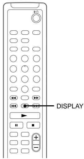 SONY MDS-SP55 - Utilisation de l'affichage MD - 1