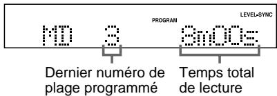 SONY MDS-SP55 - Pour sélectionner les numéroes de plage 100 et supérieurs - 2