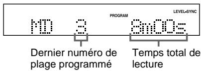 SONY MDS-SP55 - Pour sélectionner les numérores de plage 100 et supérieurs - 2