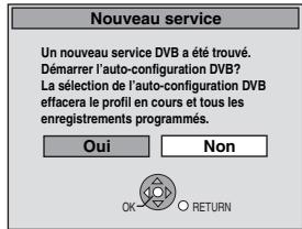 PANASONIC DMR-EX87K - Si un nouveau message de service apparait - 1