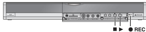 PANASONIC DMR-EX87K - Pour ouvrir le plateau sans finaliser le disque - 1