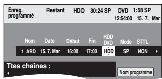 PANASONIC DMR-EX87K - Appuyez sur [OK]. - 1