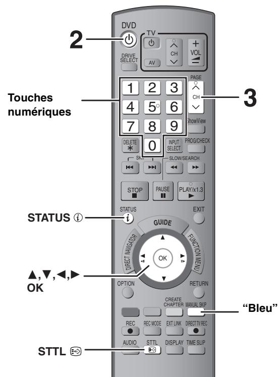 PANASONIC DMR-EX87K - Pour quitter cet écran - 2