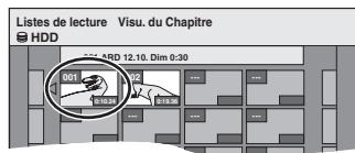 PANASONIC DMR-EX87K - Montage et lecture de listes de lecture/chapitres - 3