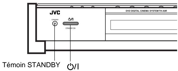 JVC HT-A9C - Pour activer/désactiver l'alimentation du système (mise en attente) - 2