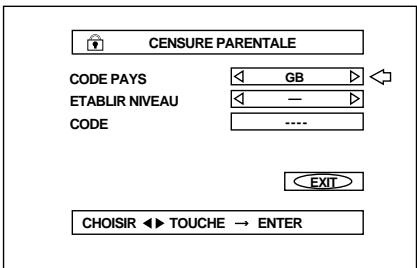 JVC HT-A9C - CENSURE PARENTALE - 1