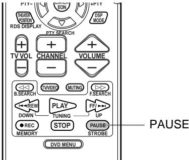 JVC HT-A9C - Mise en pause - 4