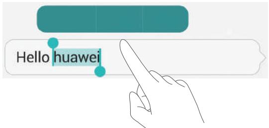 HUAWEI ASCEND 67 NOIR - Editing text - 1