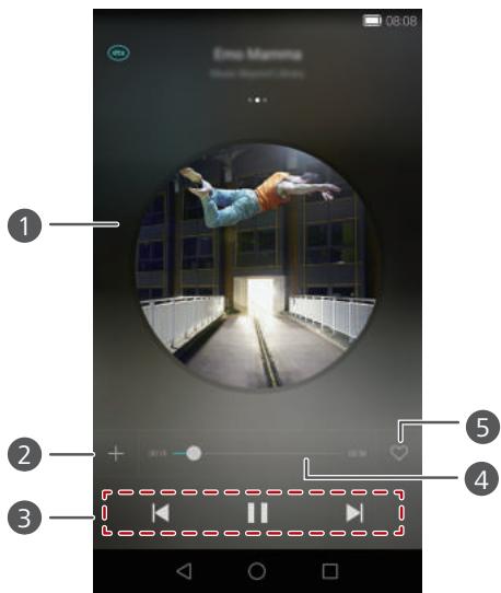 HUAWEI ASCEND 67 NOIR - Listening to music - 1