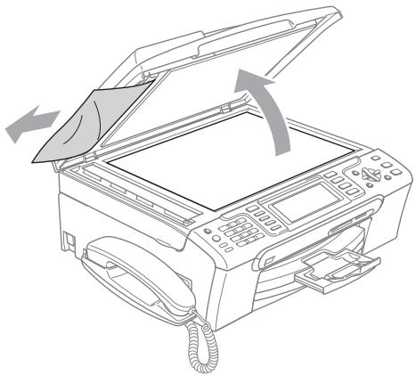 BROTHER MFC 680CN - Le document est coincé à l'intérieur du chargeur - 1