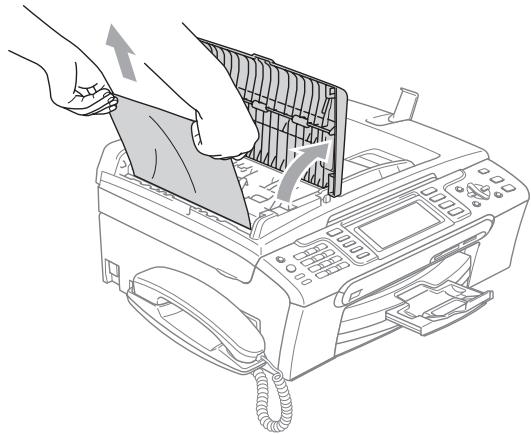 BROTHER MFC 680CN - Le document est coincé dans le haut du chargeur - 1