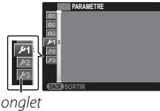 FUJIFILM FINEPIX HS50 EXR - Affichez le menu de configuration. - 1