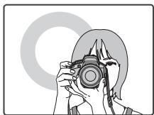 FUJIFILM FINEPIX HS50 EXR - Comment tenir l'appareil photo - 1