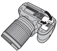 FUJIFILM FINEPIX HS50 EXR - Fermez le couvercle du compartment de la batterie. - 1