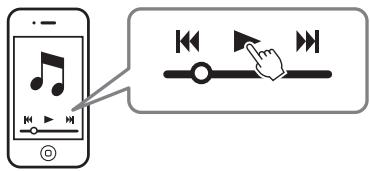 YAMAHA YAS207 - Lisez une chanson sur le péripérisque Bluetooth. - 1